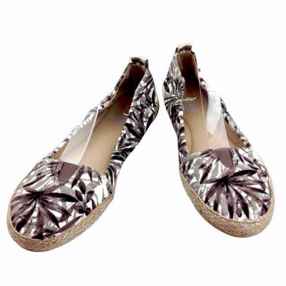 Easy Spirit Shoes - Easy Spirit Geneen Canvas Jute Slip On Flats -N470
